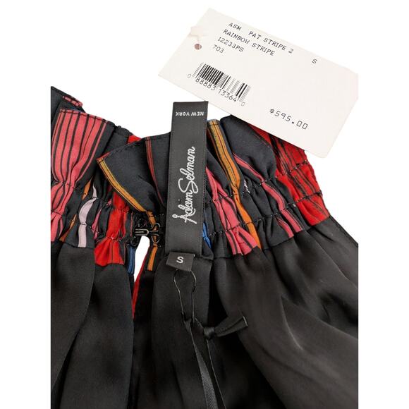 Adam Selman Silk Trapeze Dress - Picture 8 of 16